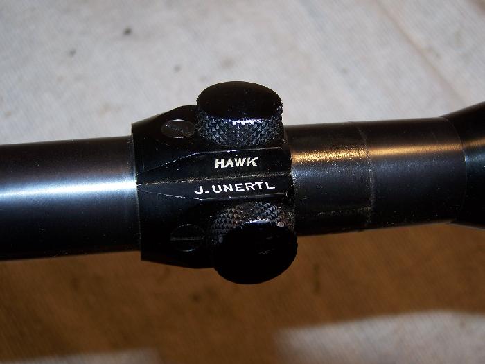 UNERTL HAWK 4X RIFLE SCOPE WITH POST RETICLE Picture 2