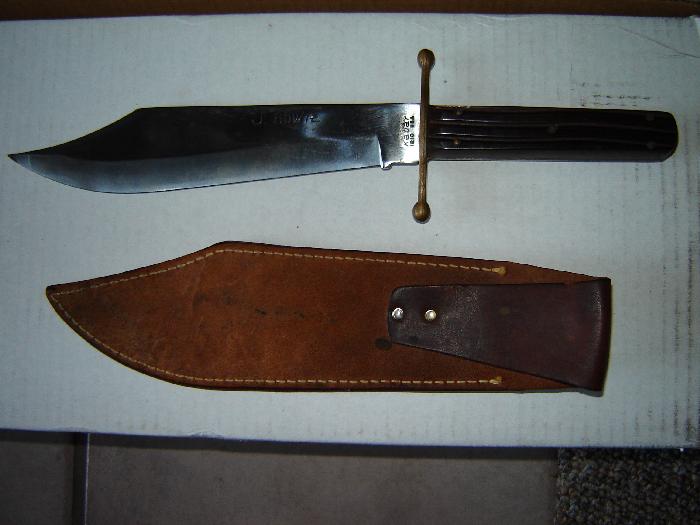 Vintage Kabar 1210 Jim Bowie Knife Usa, Ppd. For Sale at GunAuction.com ...