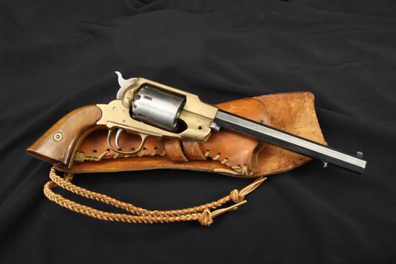 Remington () 1858/1862 .44 Cal. Cap And Ball Replica Revolver & Holster ...