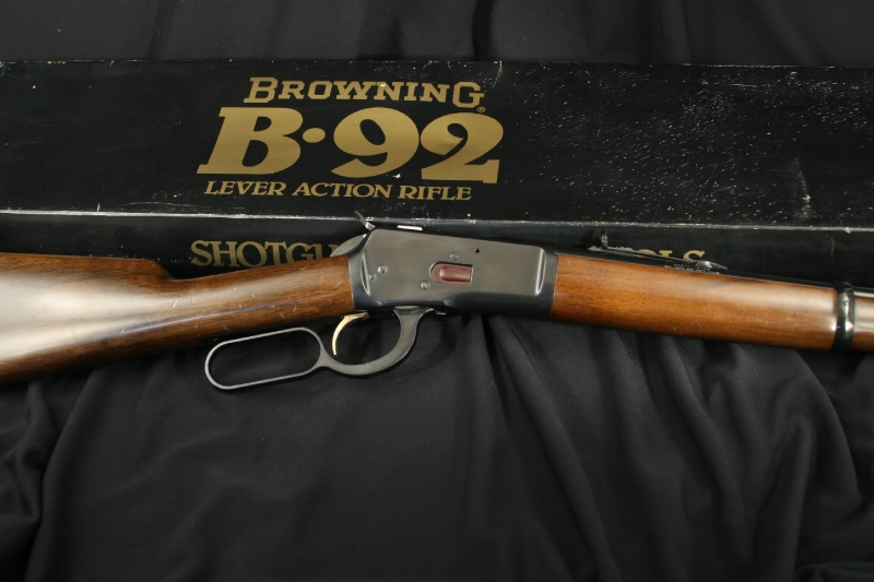 Browning Arms Co 12 B 92 Lever Action 44 Rem Mag In Box For Sale At Gunauction Com