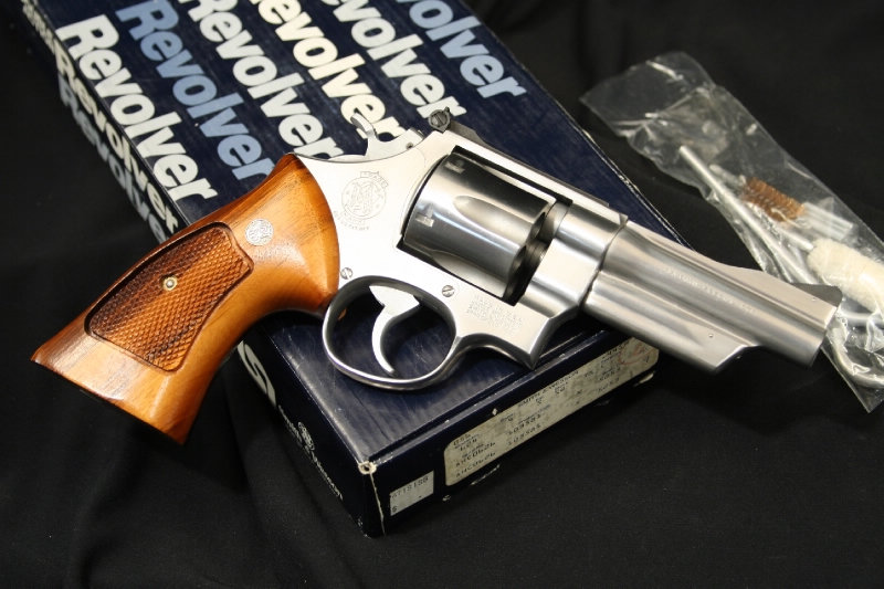 Smith And Wesson Model 624 4 Stainless S&W .44 Special Revolver - In ...