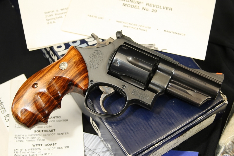 Rare Lew Horton Smith And Wesson Sandw Model 29 3 44 Magnum