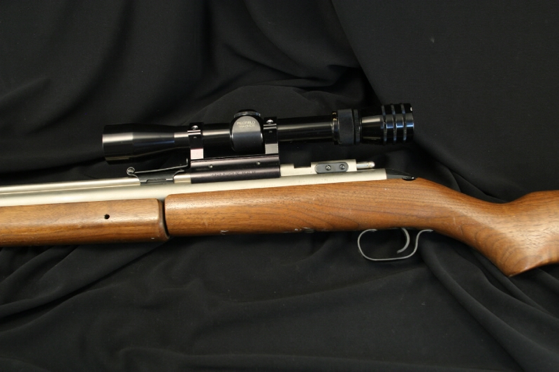 Sheridan 5mm Pellet Rifle Silver Streak W/ Scope For Sale at GunAuction ...