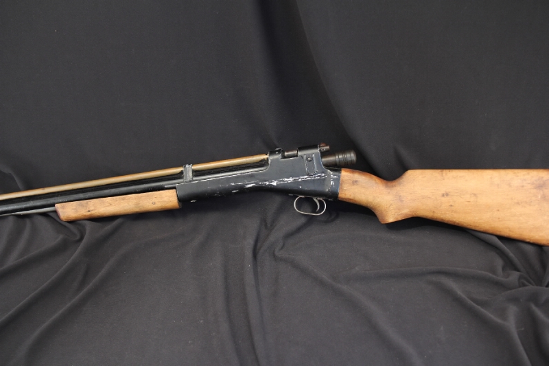 Crosman Model 100 Pump Air Rifle .177 - Vintage For Sale at GunAuction ...