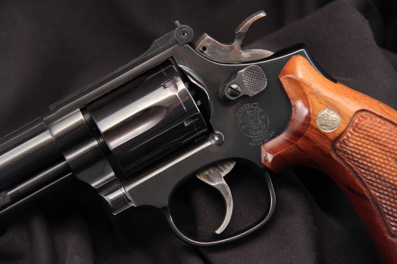 Smith & Wesson S&W Model 19-6 .357 Magnum Target Double Action Revolver ...