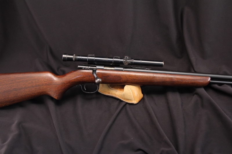 Winchester Model 72a .22 S, L, Lr Bolt Action Rifle W/ Scope - C&R Ok ...