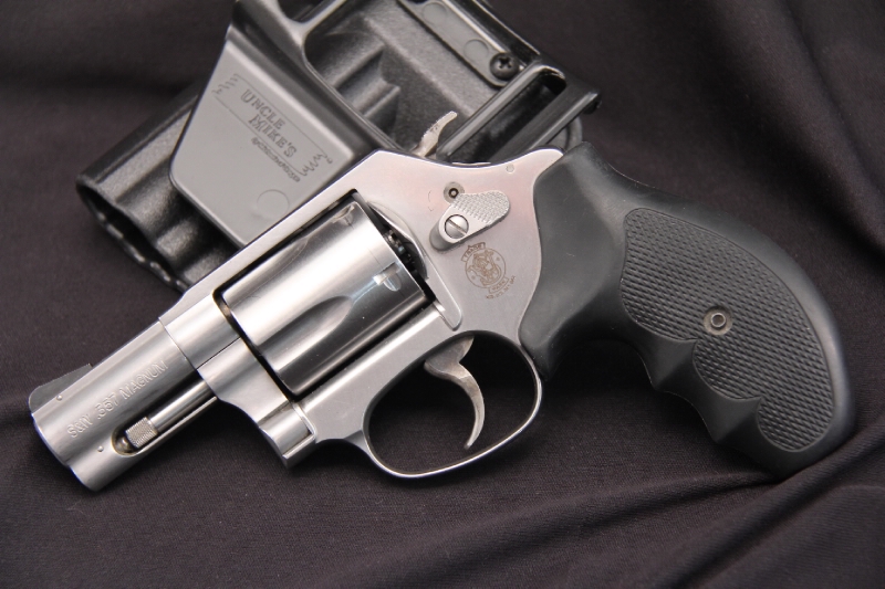 Smith Wesson S W Model 60 14 Stainless 2 357 Magnum Double Action Revolver For Sale At Gunauction Com