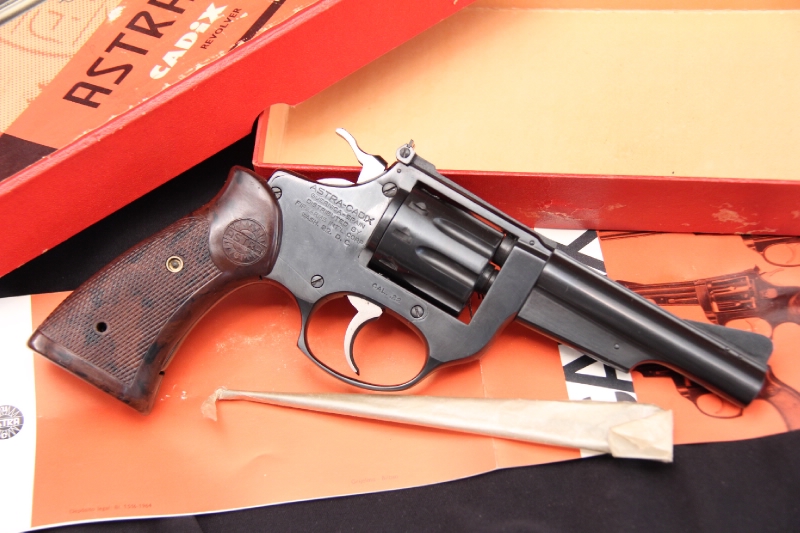 Astra Cadix Model 224 .22 Long Rifle Double Action Revolver - In The ...