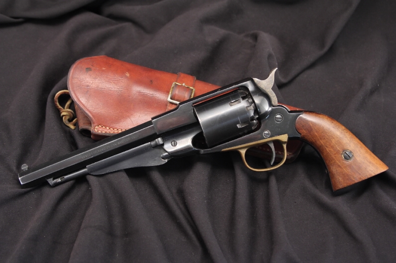 Hawes Remington New Model Army .36 Cal. Black Powder Revolver, Antique ...