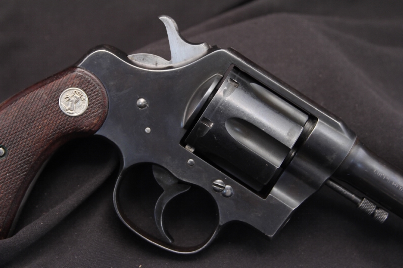 Colt New Service .38 Special Double Action Revolver Mf'D - 1915 C&R Ok ...