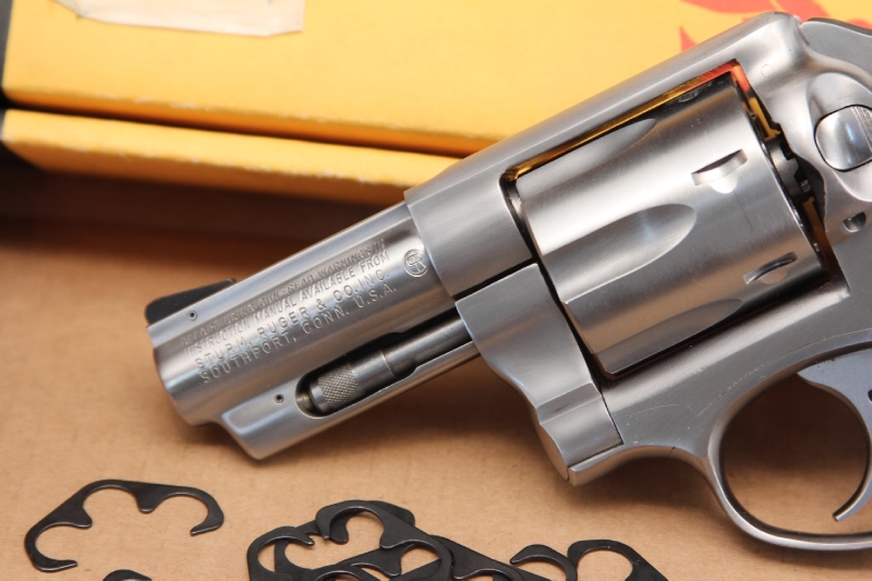 Stainless Ruger Speed Six 9mm Double Action Revolver - In The Box For ...