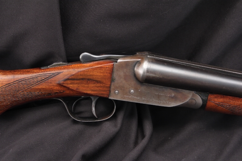 Ithaca Flues Model Gauge Hammerless Sxs Side By Side Shotgun