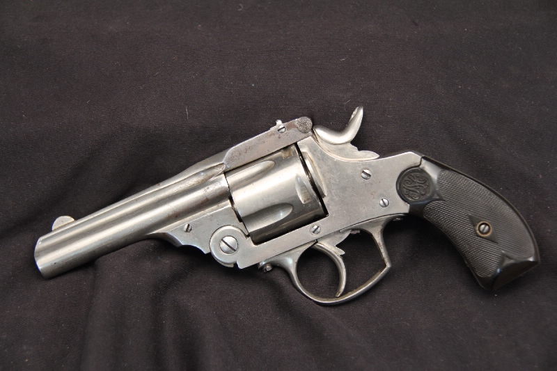 Belgian Smith & Wesson Copy - .38 S&W Double Action Top Break Revolver ...