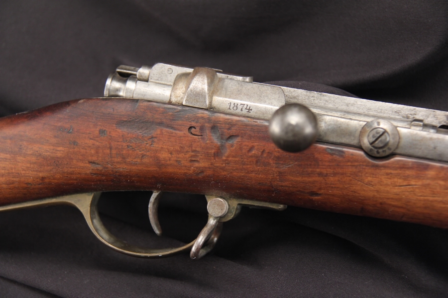 German Model 71 Rifle 1871 Single Shot Bolt Action 11 X 60 Mm Antique ...