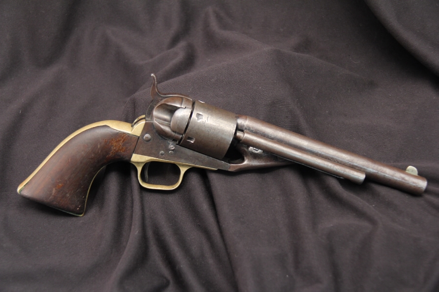 Colt Model 1861 Navy .38 Centerfire Conversion Revolver 1870`S Antique ...