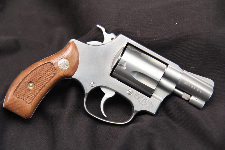 Smith And Wesson Sandw Model 60 7 Stainless Steel Chiefs Special 38 Spl Revolver For Sale At 4890