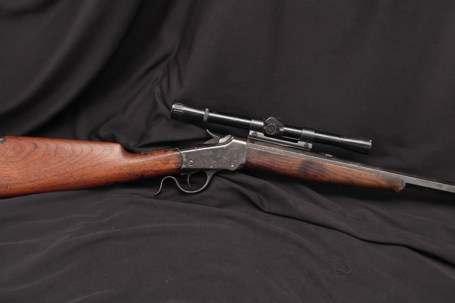 Winchester Model 1885 Low Wall .22 Remington Jet Single Shot Rifle ...