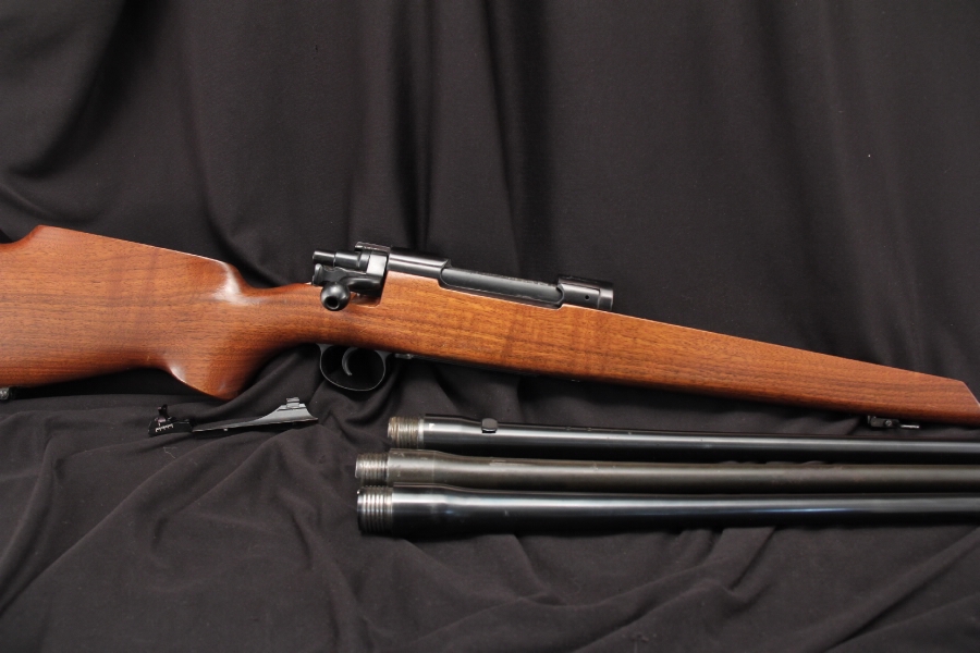 Custom Remington Model 1917 Enfield Bolt Action Rifle .30-06 3 Bbl. Set ...