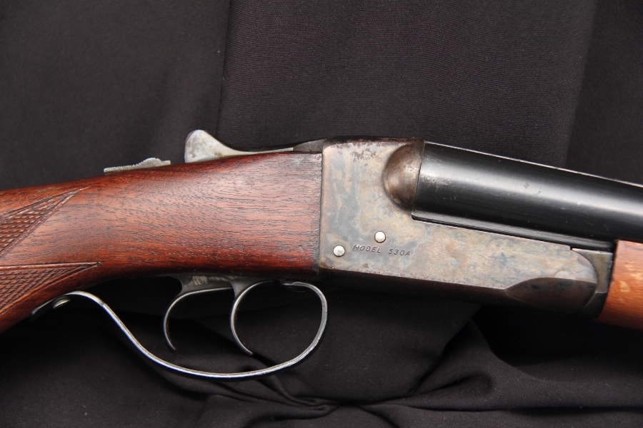 Stevens Model 530a 16 Ga Side By Side Sxs Double Trigger Shotgun Candr Ok For Sale At Gunauction 