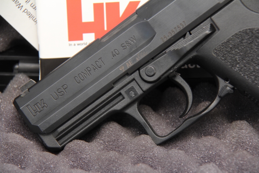 H K Heckler Koch Usp Compact Lem Dao S W Semi Auto Pistol Box Mags For Sale At