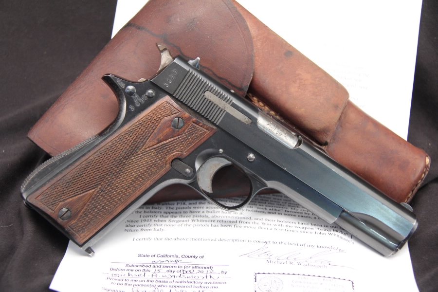 Star Model B Waffenamt Proofed 9mm Semi-Auto Pistol, Wwii Documented ...