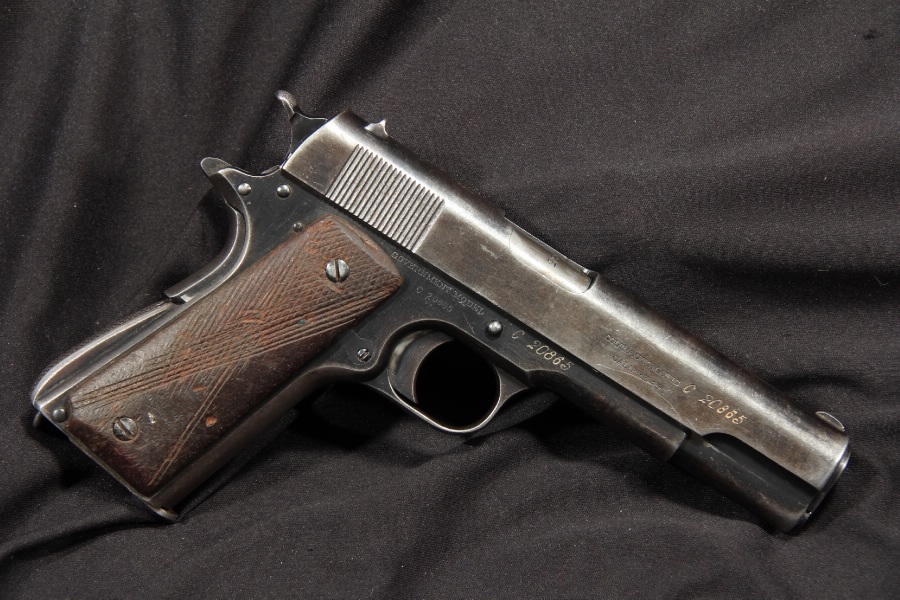 Colt Government Model 1911 Argentine Contract 1916 .45 Acp Semi Auto ...