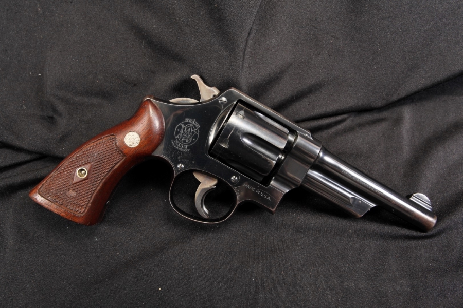 Smith & Wesson, S&W .38/44 Pre-War Heavy Duty 5-Screw Revolver - C&R Ok ...