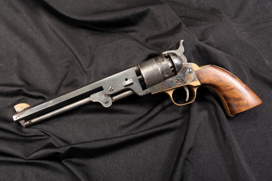 Euroarms Replica Colt Model - 1851 Navy .44 Cal Black Powder Revolver ...