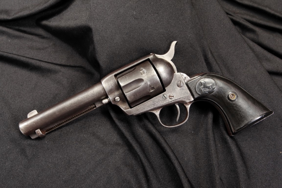 1873 Colt Peacemaker Saa .38-40 Wcf Single Action Army Revolver - 1907 ...