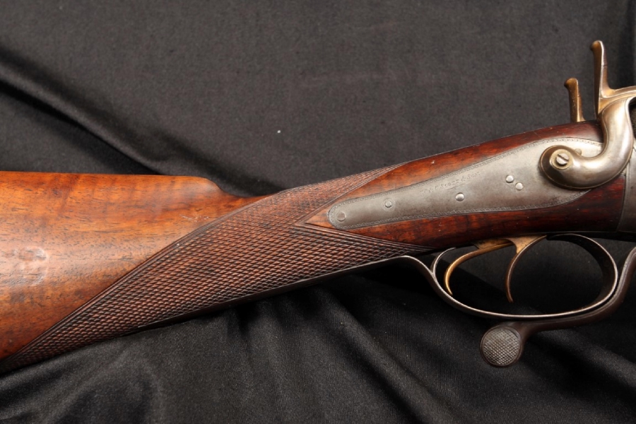 W & C Scott & Son 12 Gauge Pinfire Damascus Shotgun - London Pre-1897 ...