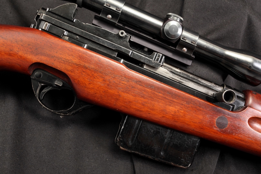 Fn Model 1949 Fn49 Luxembourg 30-06 Springfield Semi-Auto Rifle & Scope ...