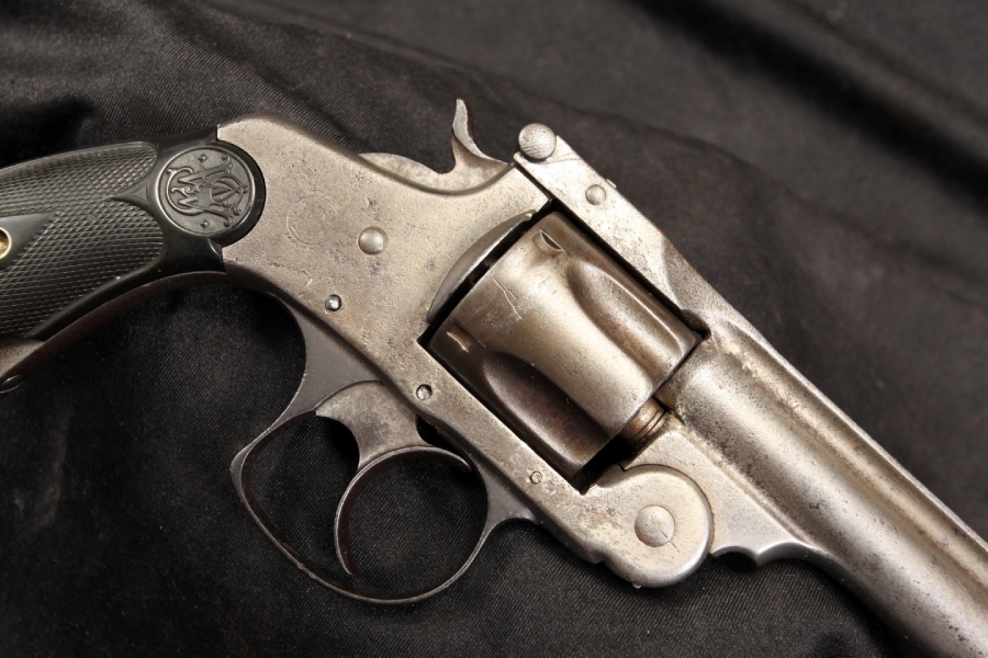 S&W Smith & Wesson 4th Model .38 Double Action Top Break Revolver ...