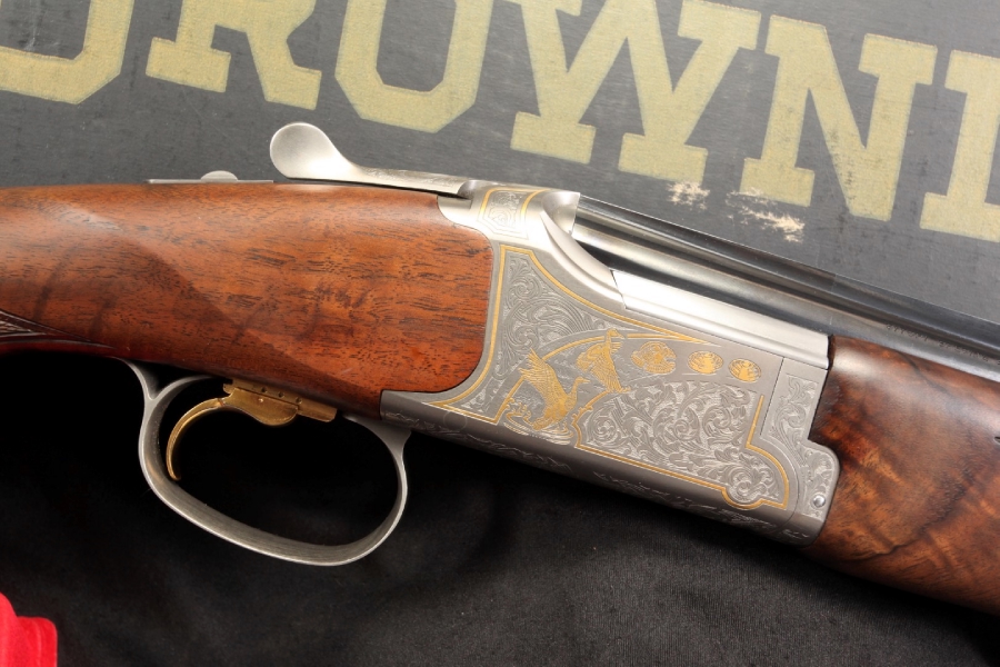 Browning Citori 525 20 Gauge 2 O/U Over Under Shotgun W/Gold Inlay ...