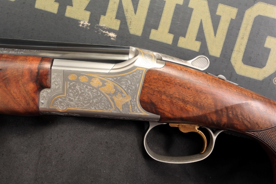 Browning Citori 525 20 Gauge 2 O/U Over Under Shotgun W/Gold Inlay ...