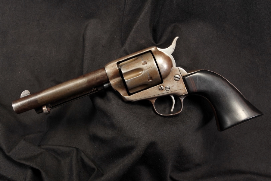 Us Marked Colt 1873 Artillery Single Action Army .45 Revolver 1880 ...