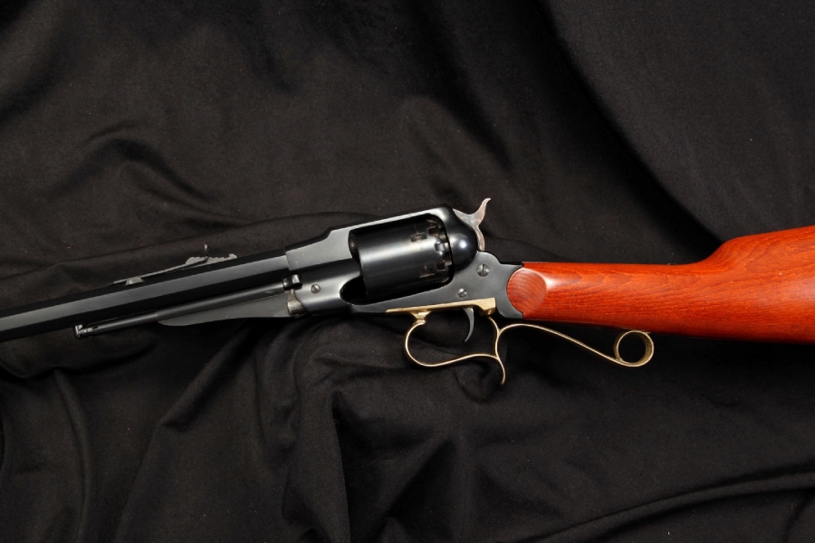 Uberti 1858 New Army Target Carbine .44 Percussion Sa Revolver 