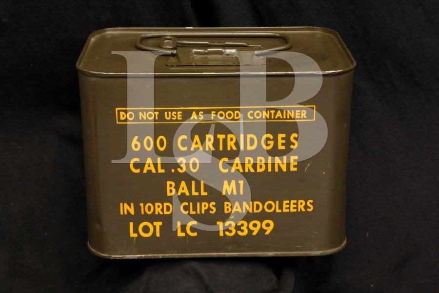 Us Military Lake City .30 M1 Carbine Spam Can Ammo For Sale at ...