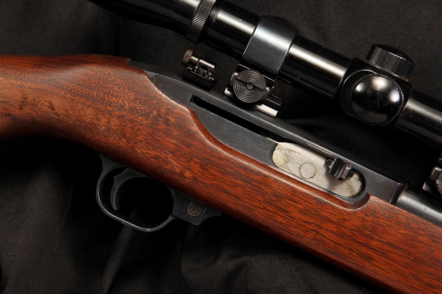 Ruger .44 Mag Magnum Carbine Semi-Automatic Rifle & Scope - 1970 ...