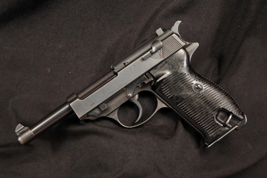 Rare 1942 Mauser P38 P-38 Byf/42 9mm Nazi Marked Pistol Matching S/N ...