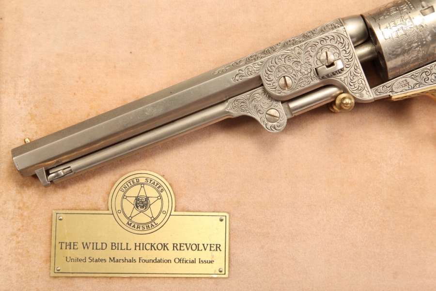 Franklin Mint Colt Model 1851 Wild Bill Hickock Non-Firing Replica ...