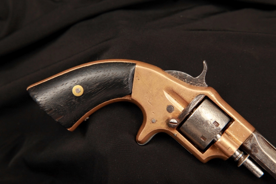 Rollin White Arms Co. .22 Rf Single Action Pocket Revolver, Mfd 1860'S ...