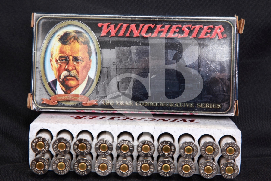 Winchester 150 Year Teddy Roosevelt .30-30 Ammo For Sale at GunAuction ...