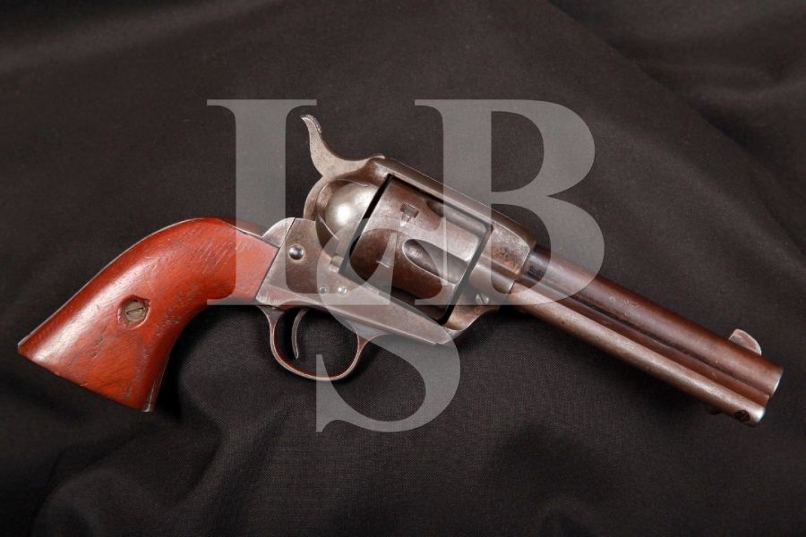 1st Generation Early Smokeless Colt .32-20 Single Action Army Revolver ...