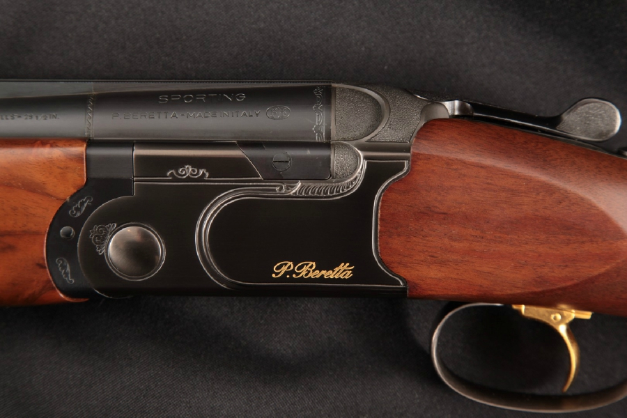 Beretta 6 Gold Sporting Model 2 Chokes Blue Black Gold 29 1 2 Over Under O U Single Selective Trigger Shotgun 12 Ga For Sale At Gunauction Com Beretta 6 Gold Sporting Model 2 Chokes Blue Black Gold 29 1 2 Over Under O U Single Selective Trigger Shotgun 12 Ga For Sale At Gunauction Com