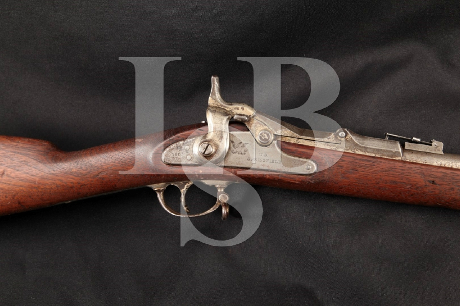 Springfield Model 1868 Trapdoor, American-Indian War Era Nickel 32 1/2 ...