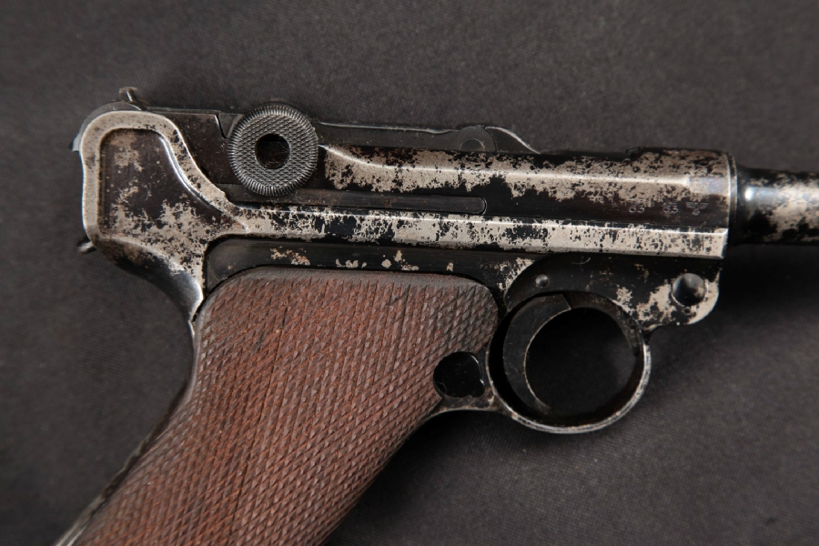  Mauser Model S/42 Dated P.08 Luger, Nazi Mark, BBQ 4” - SA Semi-Automatic Pistol, MFD 1939 C&R - Picture 3