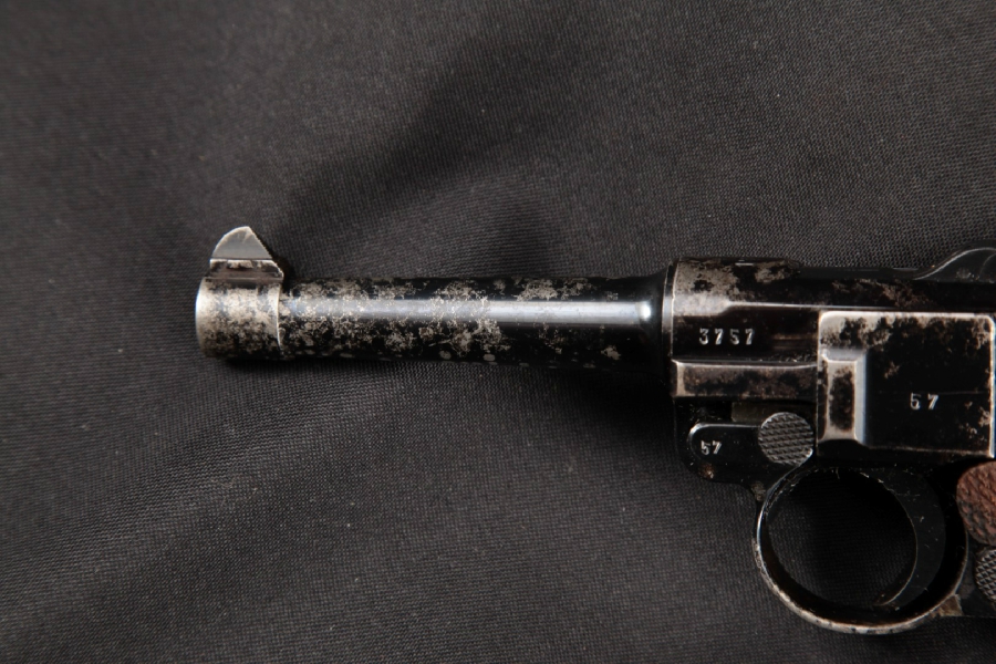  Mauser Model S/42 Dated P.08 Luger, Nazi Mark, BBQ 4” - SA Semi-Automatic Pistol, MFD 1939 C&R - Picture 8