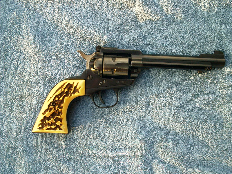 Ruger Blackhawk Vaquero Or Single Six Stag Grips For Sale At