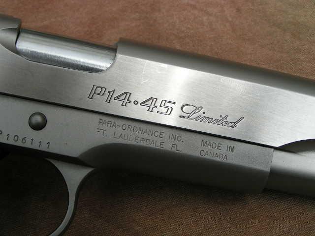 Para Ordnance Mfg Inc P1445 Limited Hi Cap For Sale At Gunauction