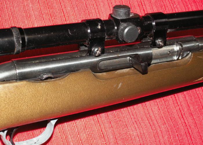 Savage Stevens Model 887 22 Lr Tube Feed Rifle With Scope For Sale At